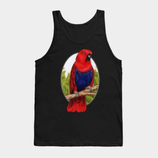 Eclectus Parrot by Sherrie Spencer Tank Top